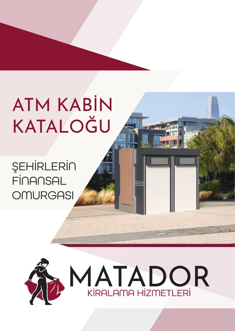 ATM Kabin Kataloğu kapağı